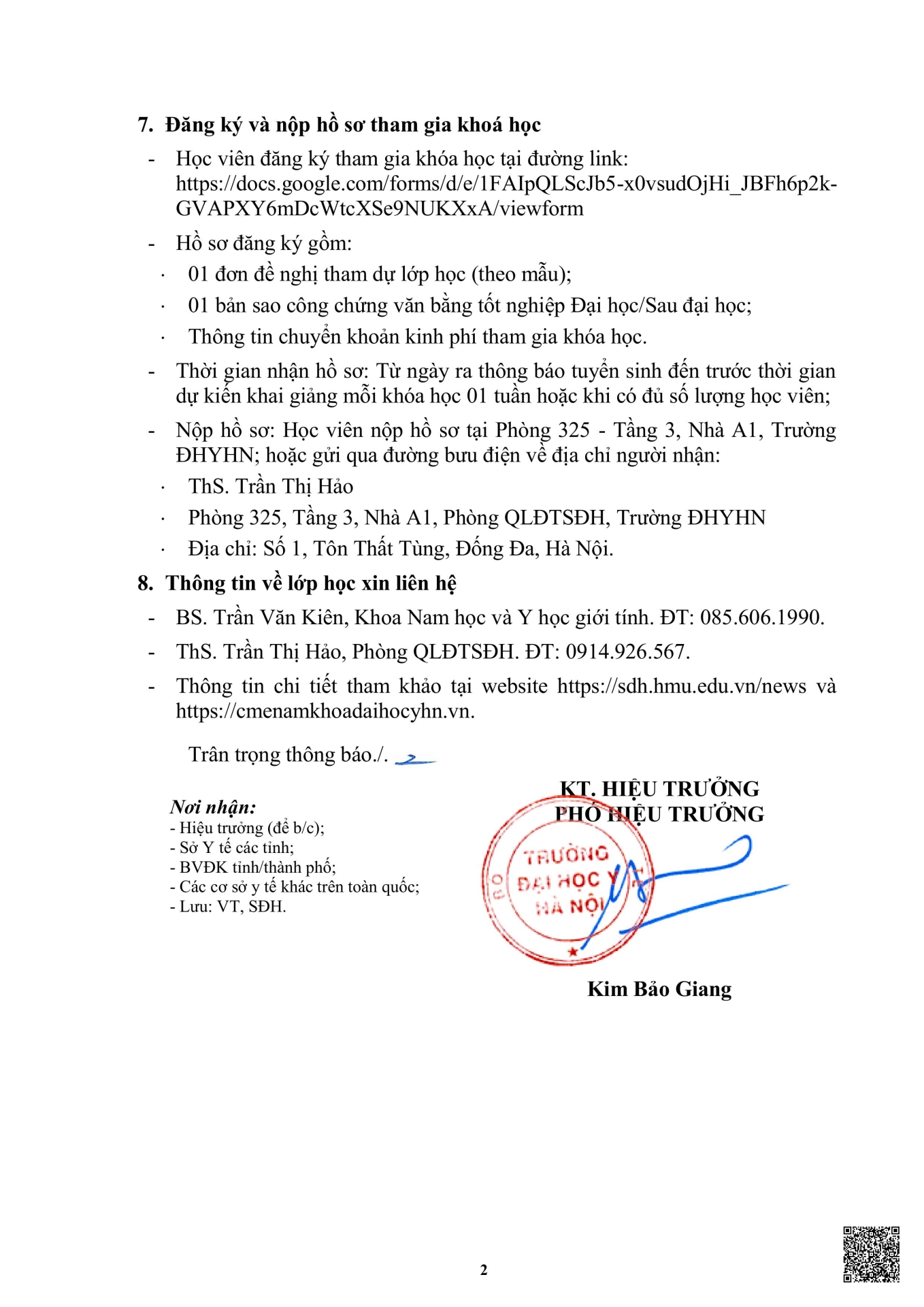 CHƯƠNG TRÌNH ĐÀO TẠO Y KHOA LIÊN TỤC: CẬP NHẬT NHỮNG TIẾN BỘ TRONG NAM HỌC VÀ Y HỌC GIỚI TINH LẦN THỨ 8