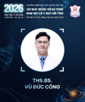 GIỚI THIỆU CHUYÊN GIA: THS. BS. VŨ ĐỨC CÔNG