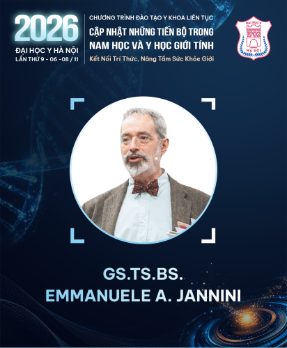 GIỚI THIỆU CHUYÊN GIA: GS.TS.BS. EMMANUELE A. JANNINI