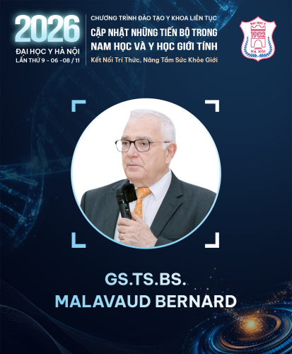 GIỚI THIỆU CHUYÊN GIA: GS.TS.BS. MALAVAUD BERNARD